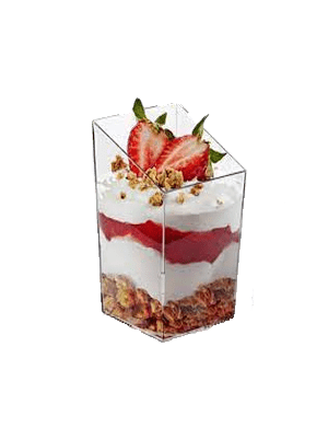 Dessert Cup Square Slope (90 ML) – MPS 36