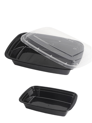 Black Rectangular Container – WF-750