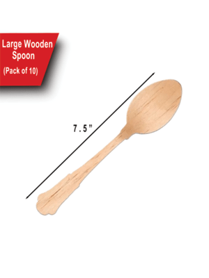 large wooden spoon