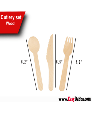 wooden cutlery set