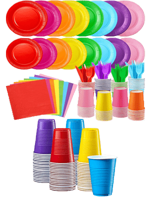 Colorful Party Supplies